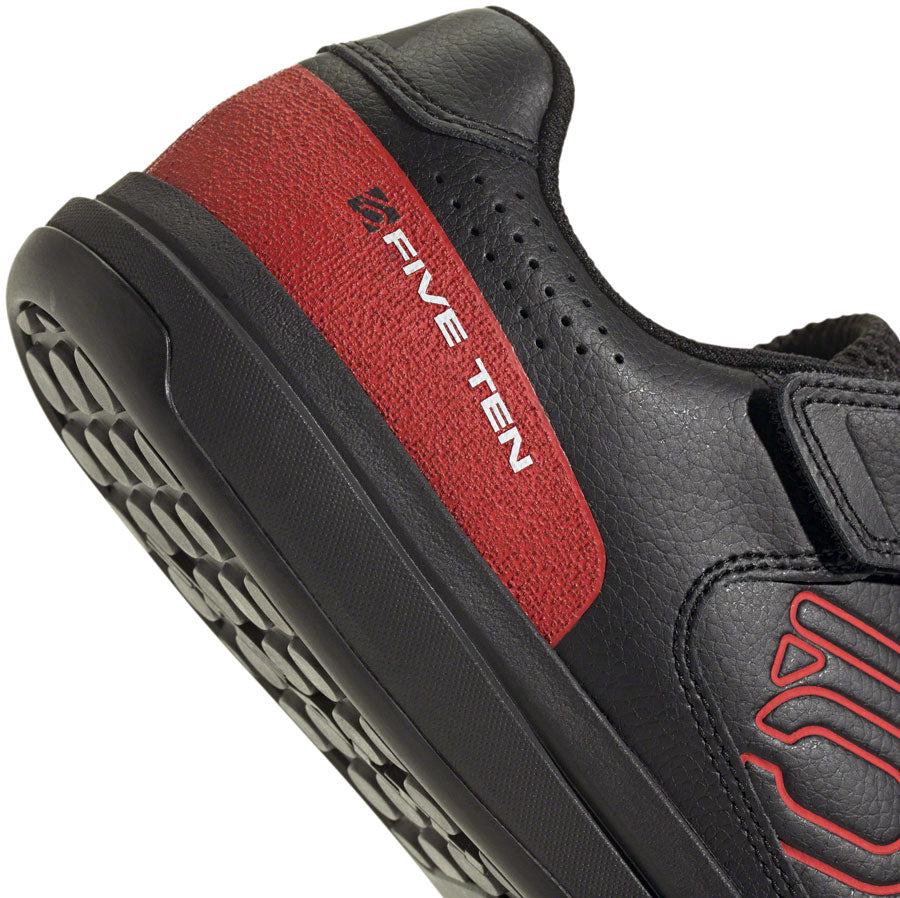 Five Ten Hellcat Mountain Clipless Shoes - Mens Core BLK/Red/FTWR White 8.5