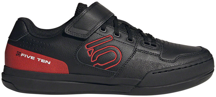 Five Ten Hellcat Mountain Clipless Shoes - Mens Core Black/Red/FTWR White 7