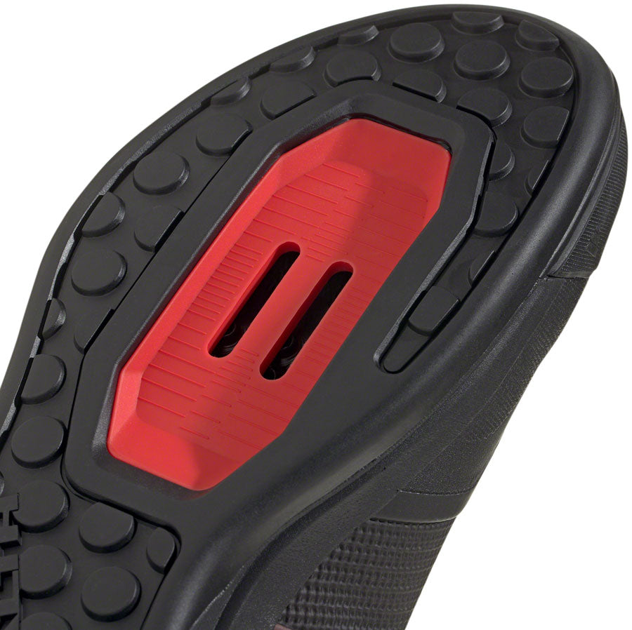 Five Ten Hellcat Pro Mountain Clipless Shoes - Mens Core BLK/Core BLK/Red 5.5