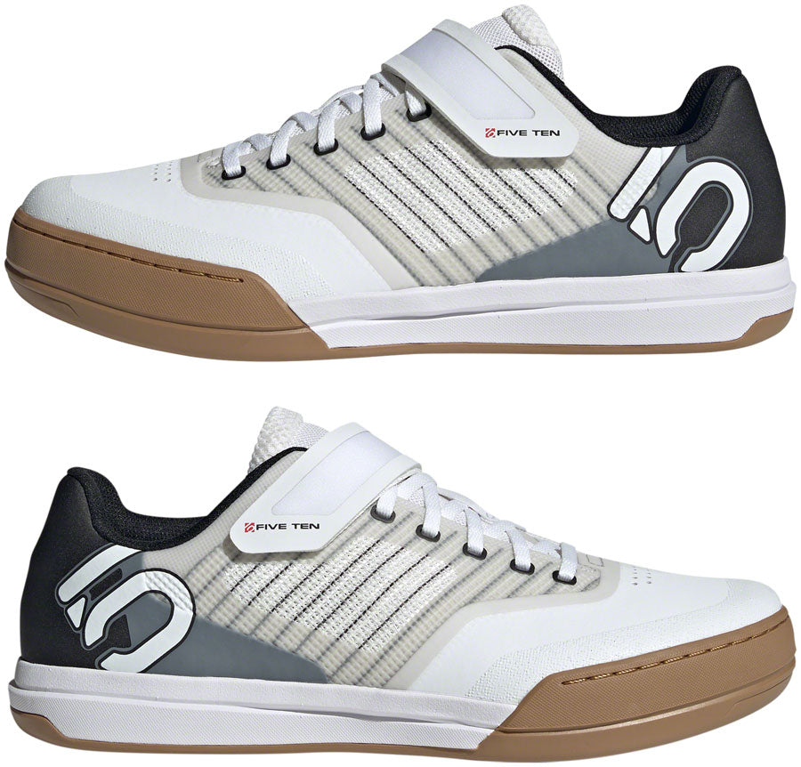 Five Ten Hellcat Pro Mountain Clipless Shoes - Mens FTWR White/FTWR White/Core BLK 10