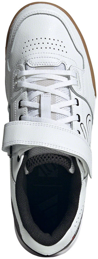 Five Ten Hellcat Mountain Clipless Shoes - Mens FTWR White/Core Black/Red 6