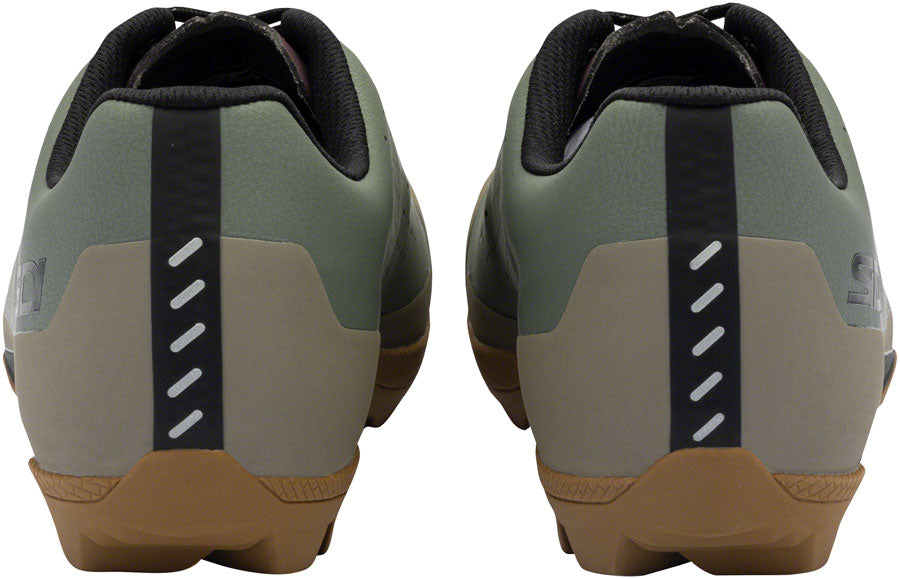 Sidi Asper Laces Gravel Shoes - Mens Military 38 Millenium Fit