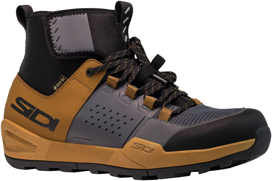 Sidi Atomus MID GTX Mountain Clipless Shoes - Harvest/Gray 40 Millenium Fit