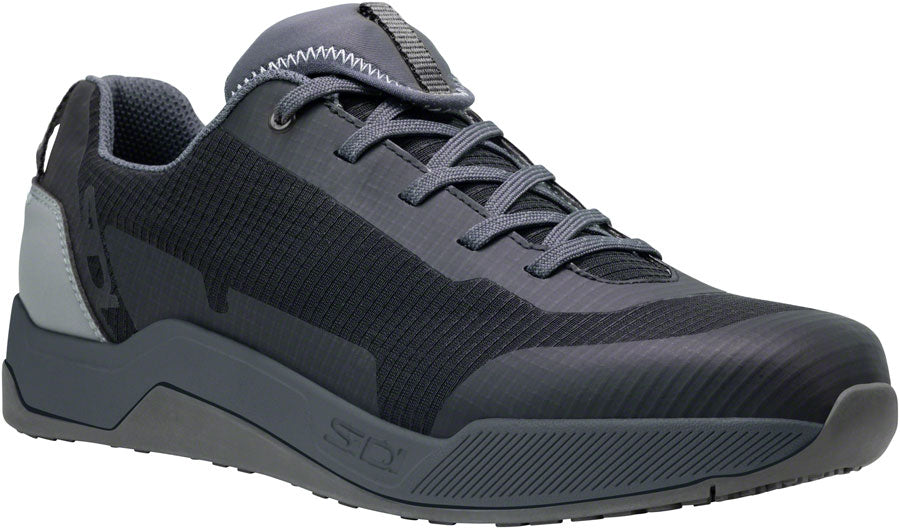 Sidi Motus GTX Flat Shoes - Black/Gray Size 46 Millenium Fit