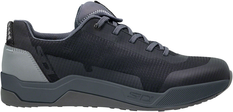 Sidi Motus GTX Flat Shoes - Black/Gray Size 44 Millenium Fit