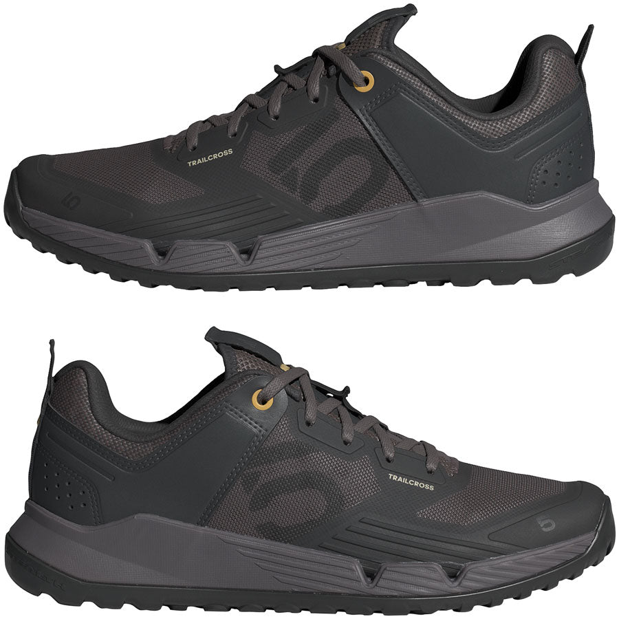 Five Ten Trailcross XT Flat Shoes - Mens Charcoal / Carbon / Oat  7.5