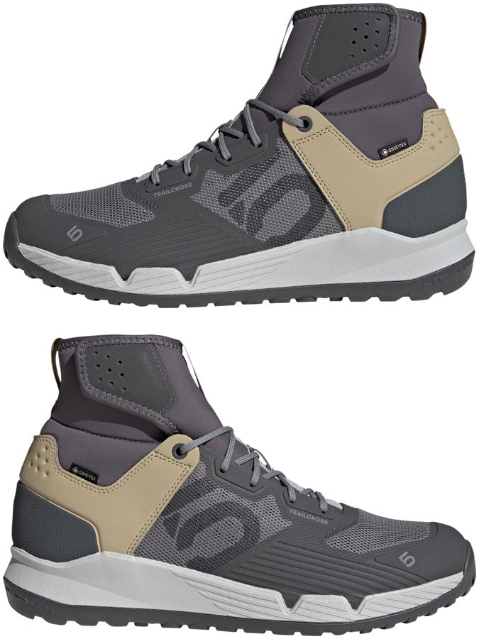 Five Ten Trailcross GTX Flat Shoes - Mens Gray 5 / Gray 3 / Bronze 7