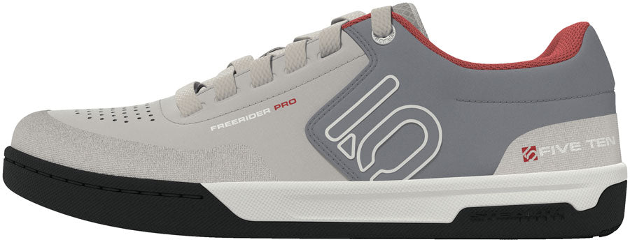 Five Ten Freerider Pro Flat Shoes - Mens Alumina/Off White/Gray 3 6