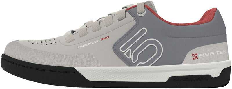 Five Ten Freerider Pro Flat Shoes - Mens Alumina/Off White/Gray 3 14