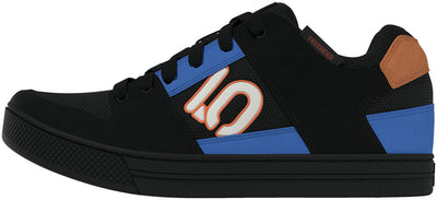 Five Ten Freerider Flat Shoes - Mens Core Black/Off White/Ray Blue 8.5