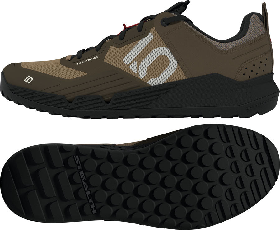 Five Ten Trailcross XT Flat Shoes - Mens Cardboard/Off White/Core Black 10