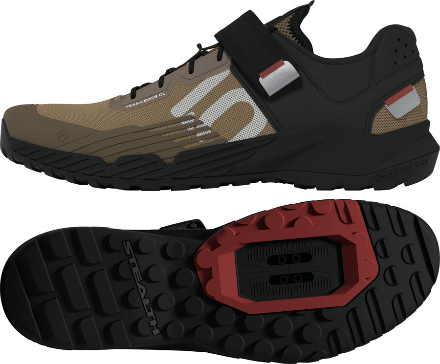 Five Ten Trailcross Mountain Clipless Shoes - Mens Cardboard/Off White/Core BLK 13