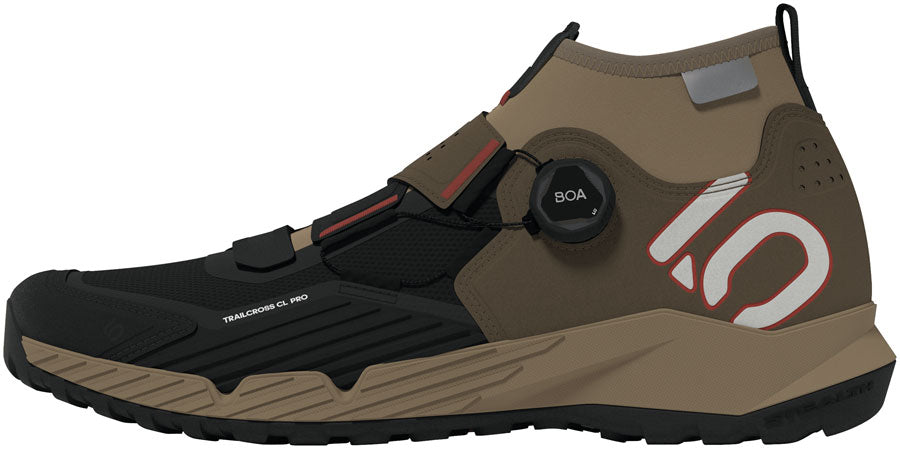 Five Ten Trailcross Pro Mountain Clipless Shoes - Mens Cardboard/Off White/BLK 8