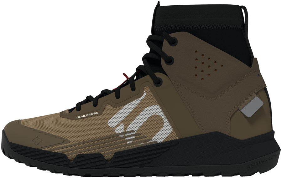 Five Ten Trailcross Mid Pro Flat Shoes - Mens Cardboard/Off White/Core BLK 10.5