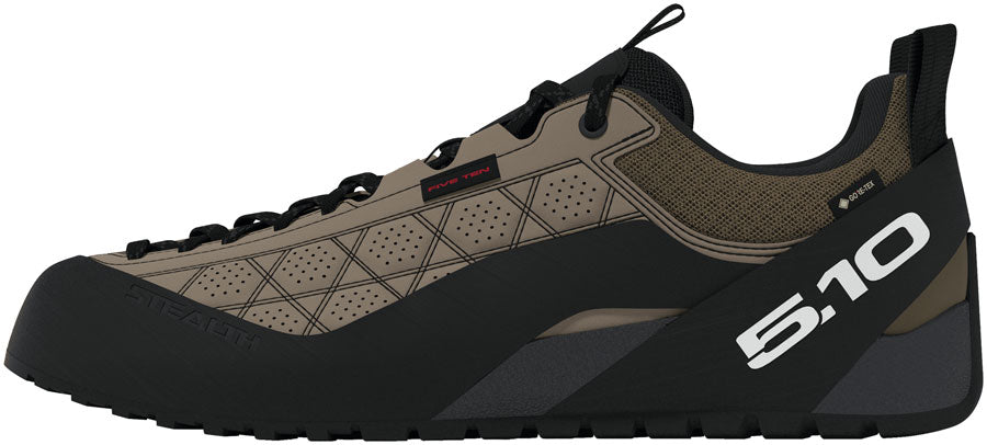Five Ten Guidetennie Pro GTX Flat Shoes - Mens Cardboard/FTWR White/Core BLK 7.5