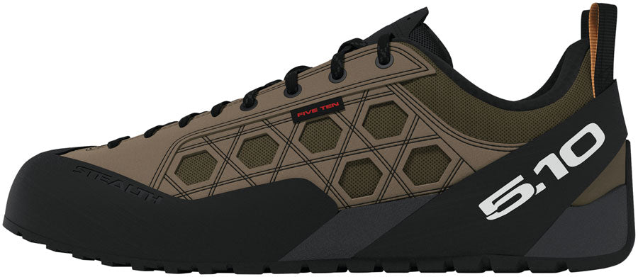 Five Ten Guidetennie Flat Shoes - Mens Cardboard/FTWR White/Core Black 12