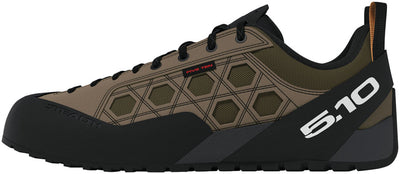 Five Ten Guidetennie Flat Shoes - Mens Cardboard/FTWR White/Core Black 8