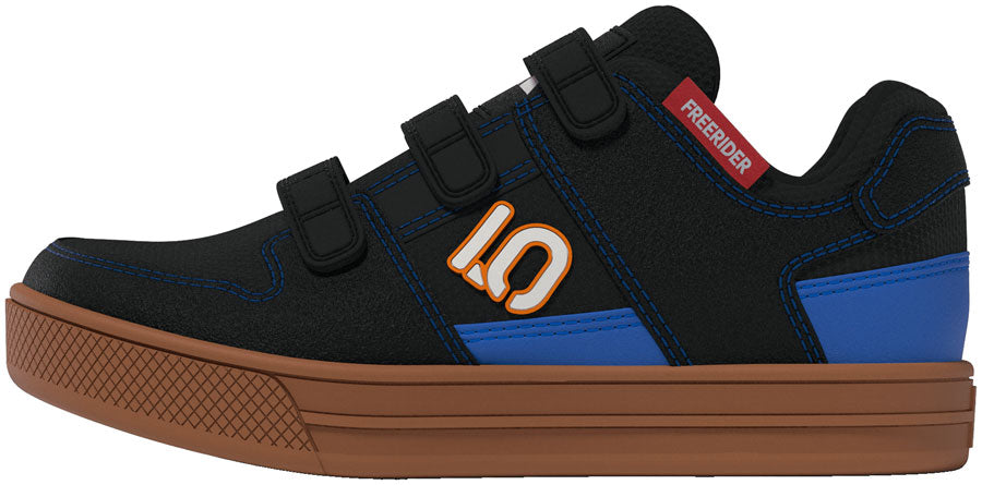 Five Ten Freerider VCS Flat Shoes - Kids Pure Orange/Pure Orange/Blue 3.5