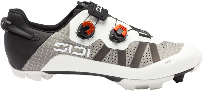 Sidi Aeron XC Clipless Mountain Shoes - Mens Ice White 46.5