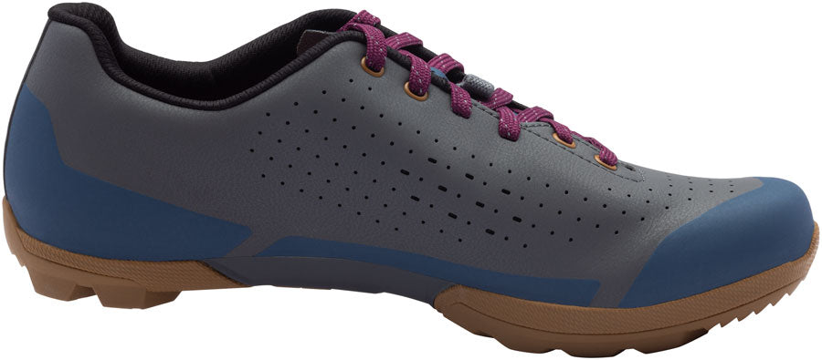 Sidi Asper Laces Gravel Shoes - Mens Dark Gray 48