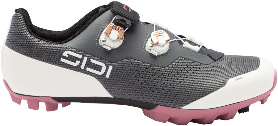 Sidi Dominator X XC Clipless Shoes - Womens Anthracite Ice White 38.5