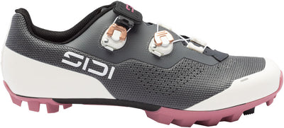 Sidi Dominator X XC Clipless Shoes - Womens Anthracite Ice White 39.5