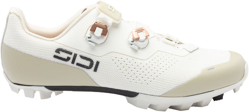 Sidi Dominator X XC Clipless Shoes - Womens Ice White/Sand 41