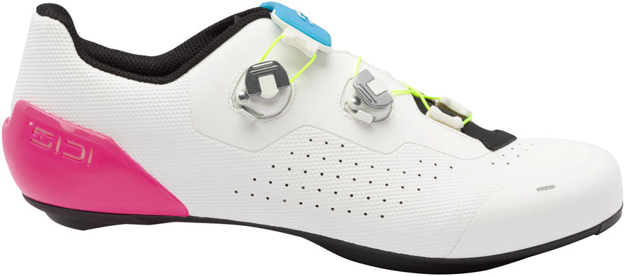 Sidi Genius X WYVE Road Shoes - Mens White Fluo 43.5