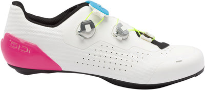 Sidi Genius X WYVE Road Shoes - Mens White Fluo 43.5