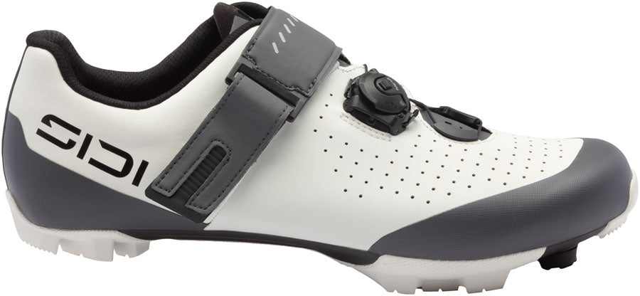 Sidi Physis Mountain Clipless Shoes - Mens Ice White/Anthracite 45.5