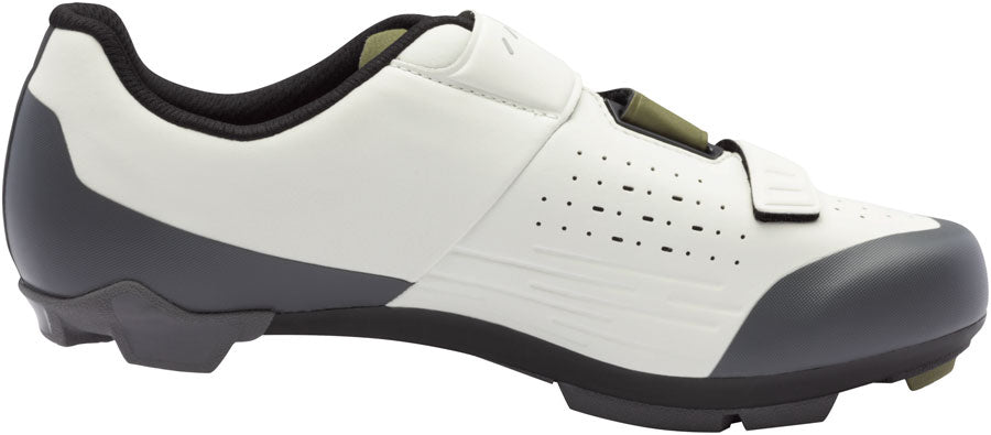 Sidi Silvis XC Clipless Shoes - Mens Ice White/Olive Green 44