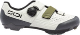 Sidi Silvis XC Clipless Shoes - Mens Ice White/Olive Green 40