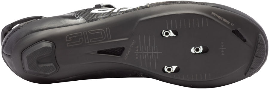 Sidi Wire 3 Road Shoes - Mens Black 46.5
