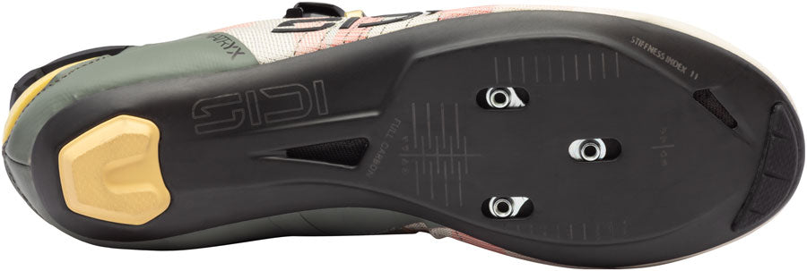 Sidi Wire 3 Road Shoes - Mens Sand Coral Fluo 45