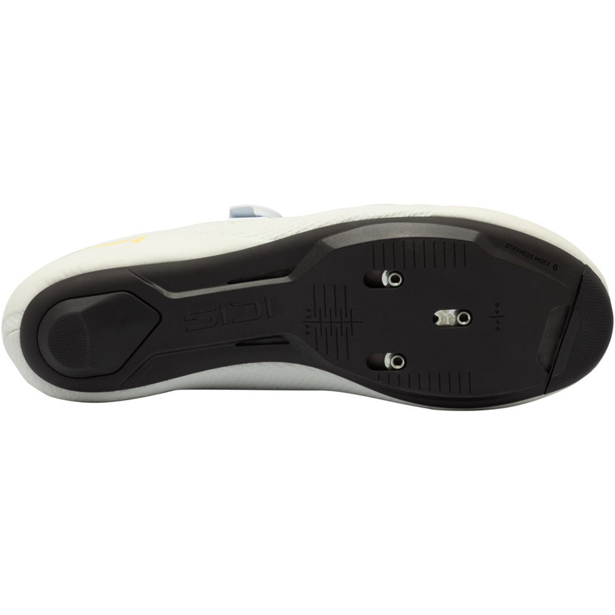 Fast 3 Road Cycling Shoe - Ice White Bright Yellow