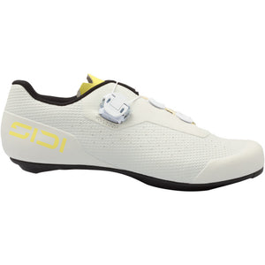 Fast 3 Road Cycling Shoe - Ice White Bright Yellow