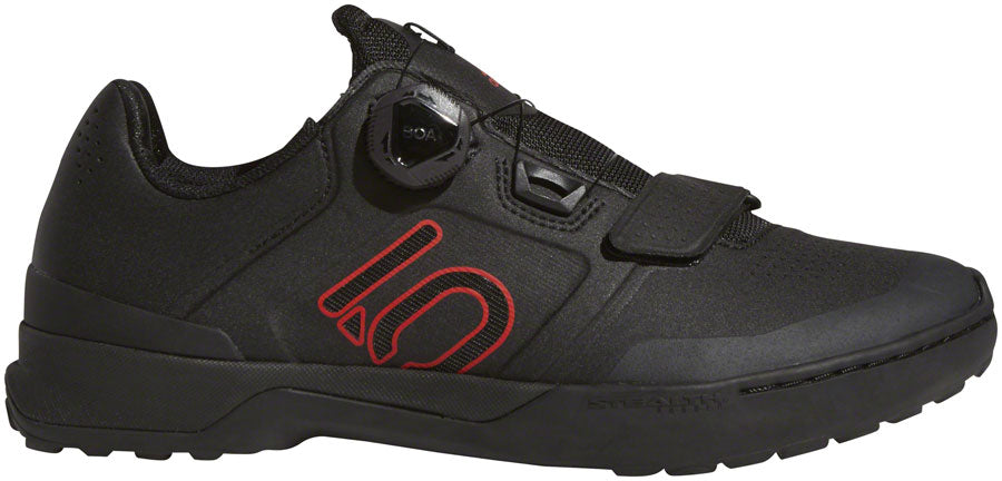Five Ten Kestrel Pro BOA Clipless Shoes - Mens Core BLK / Red / Gray Six 9