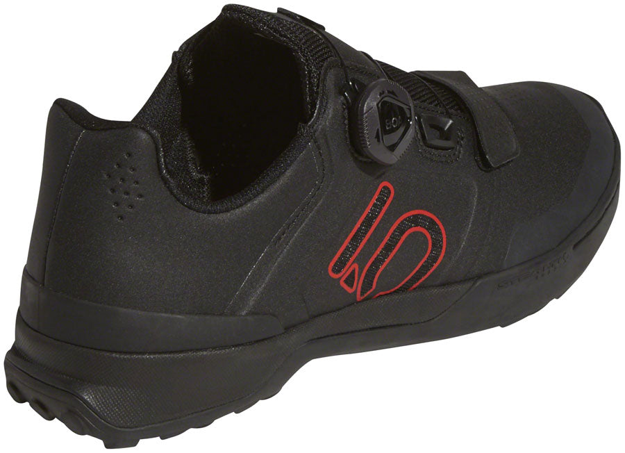 Five Ten Kestrel Pro BOA Clipless Shoes - Mens Core BLK / Red / Gray Six 9
