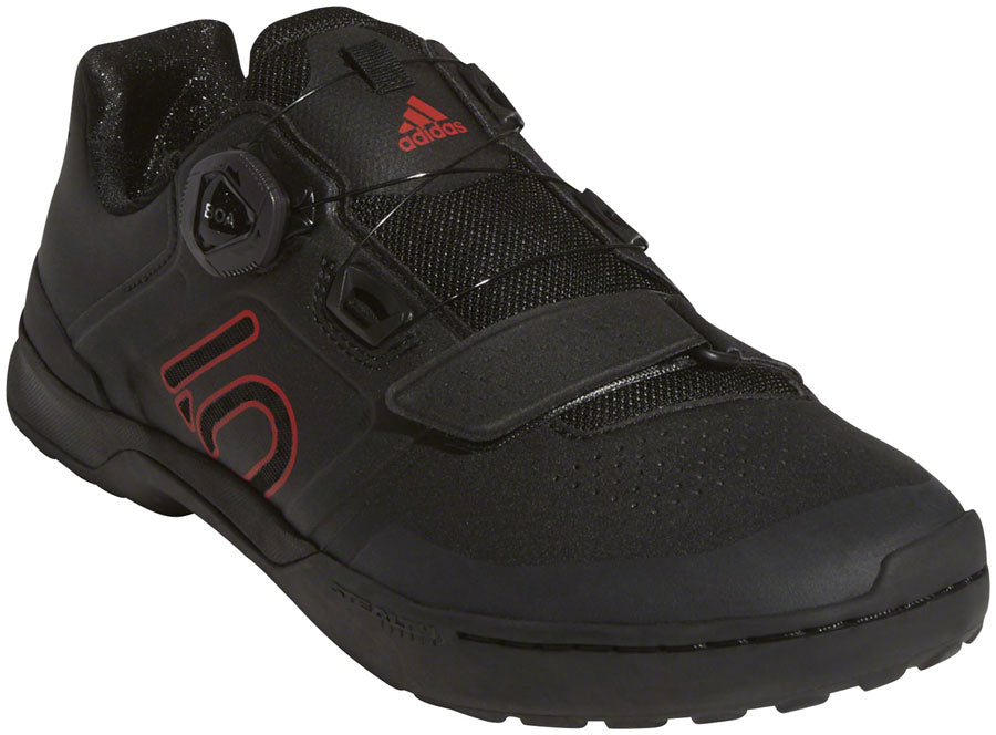 Five Ten Kestrel Pro BOA Clipless Shoes - Mens Core BLK / Red / Gray Six 9