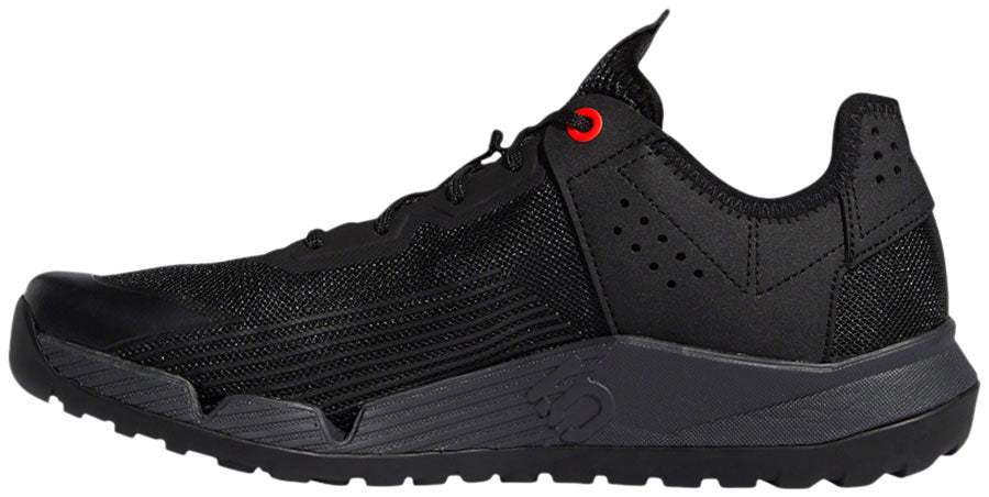 Five Ten Trailcross LT Flat Shoes  -  Womens Core BLK / Gray Two / Solar Red 7
