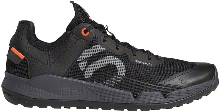 Five Ten Trailcross LT Flat Shoes - Mens Core BLK / Gray Two / Solar Red 6