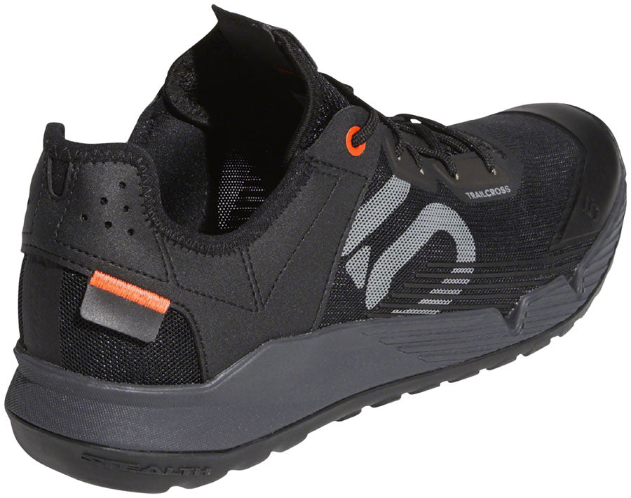 Five Ten Trailcross LT Flat Shoes - Mens Core BLK / Gray Two / Solar Red 6.5
