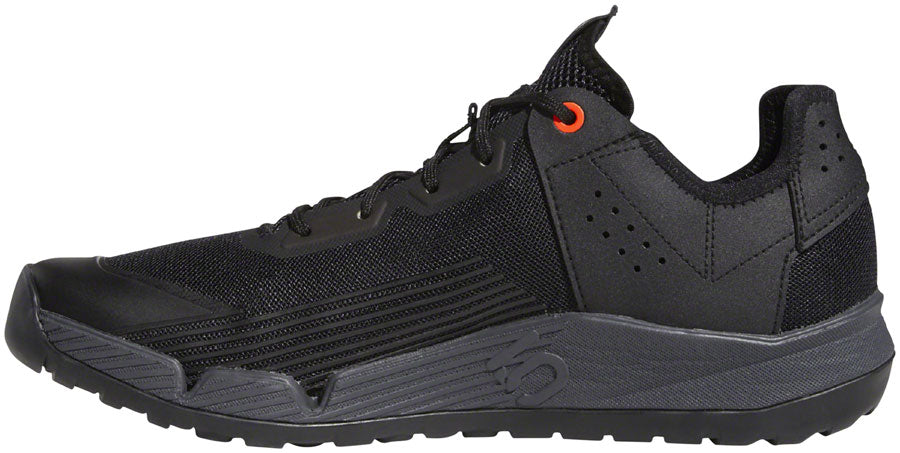 Five Ten Trailcross LT Flat Shoes - Mens Core BLK / Gray Two / Solar Red 6.5