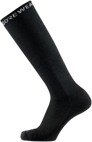 Gorewear Essential Thermo Long Socks - Black Mens 10.5-12