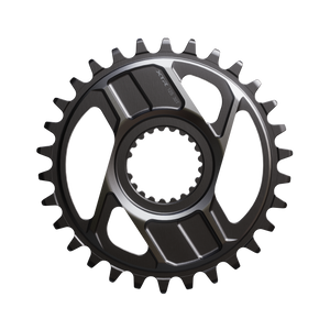 Shimano XTR SM-CRM96 1x Direct Mount Chainring - 30t Shimano Direct Mount For 12-Speed HG+ Chain Fits M9200 and M9220 Crank Dark Gray