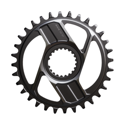Shimano XTR SM-CRM96 1x Direct Mount Chainring - 32t Shimano Direct Mount For 12-Speed HG+ Chain Fits M9200 and M9220 Crank Dark Gray