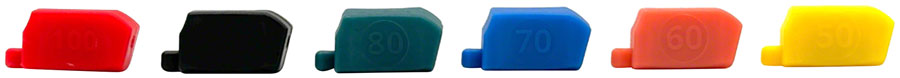 Redshift Sports ShockStop Replacement Elastomer Kit - 50 60 70 80 90 100 Assorted Fits 55 - 70mm Length Stems Only