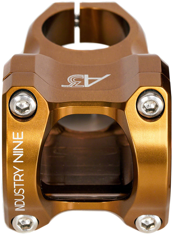 Industry Nine A318 Stem - 40mm 31.8mm Clamp +/-4.4 1 1/8" Aluminum Bronze
