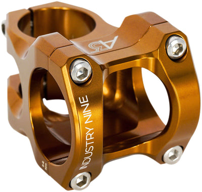 Industry Nine A318 Stem - 50mm 31.8mm Clamp +/-4.4 1 1/8" Aluminum Bronze