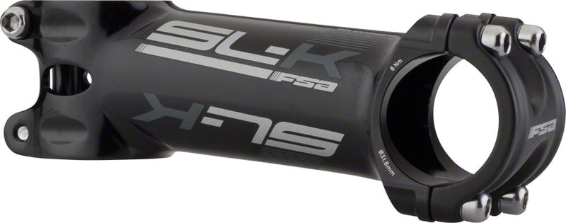 FSA SL-K Stem 31.8 x 100mm +/- 6 Degree Black Graphic